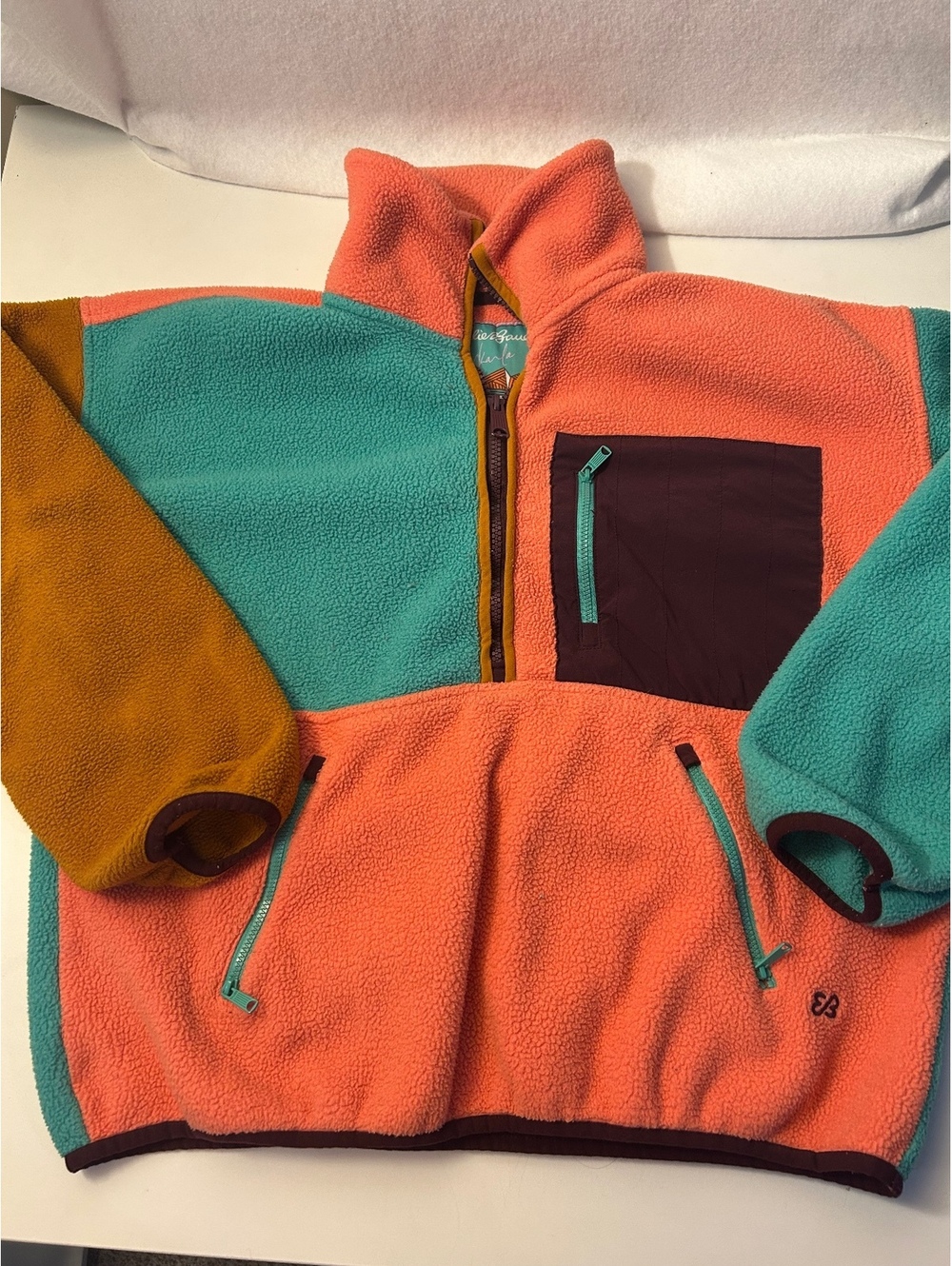 Eddie Bauer X Karla Sherpa Quarter Zip